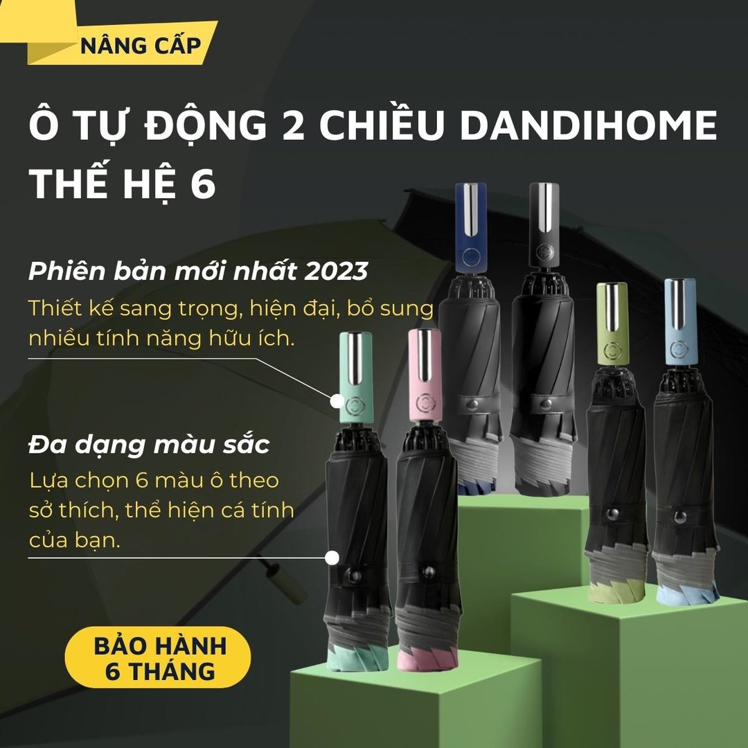 Ô tự động DandiHome để đi mưa, đi nắng (1).jpg