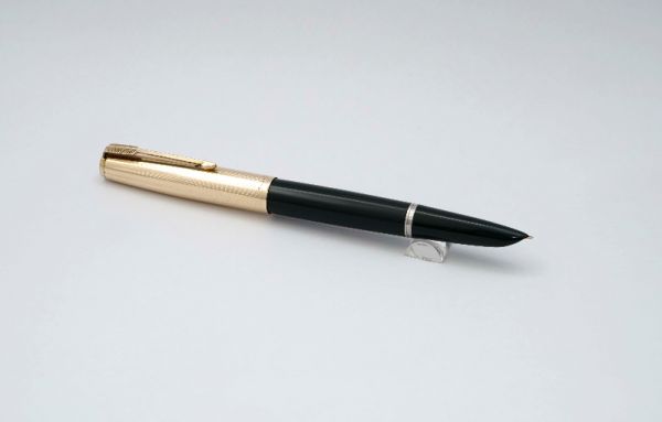 Parker-51-Aerometric-Forest-Green-Gold-Filled-Custom-Cap-6.jpg