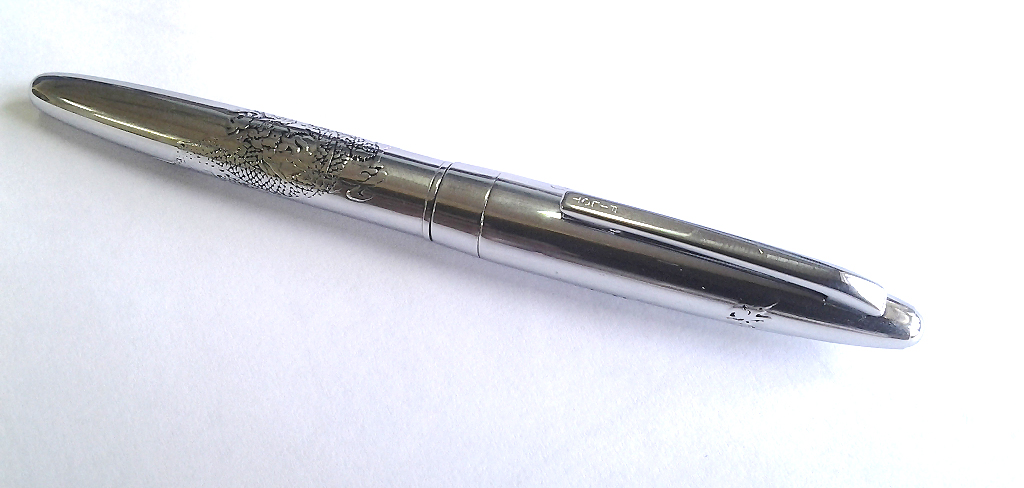 Pilot Custom Silver Dragon Fountain pen (5).jpg