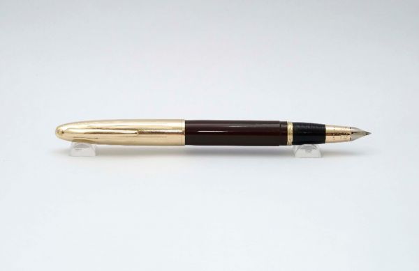 Sheaffer-Lifetime-Crest-1750-Bordeaux-Gold-Filled-Cap-Vacuum-Filler-8.jpg
