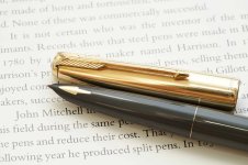 Parker-61-Grey-14K-Gold-Filled-Rainbow-Cap-4.jpg